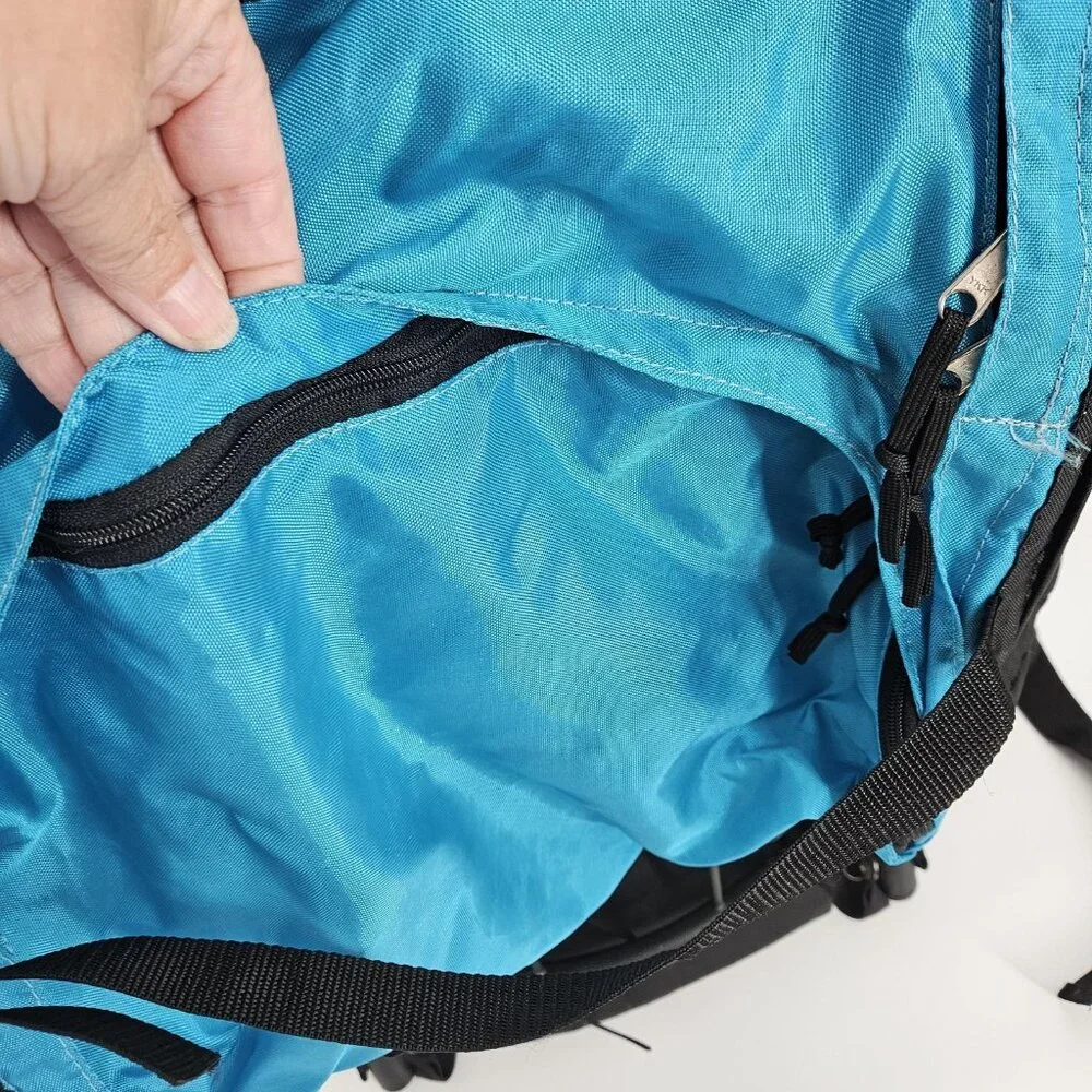 Vintage Jansport External Frame Backpack Hiking Camping Large Pack Tube Metal US